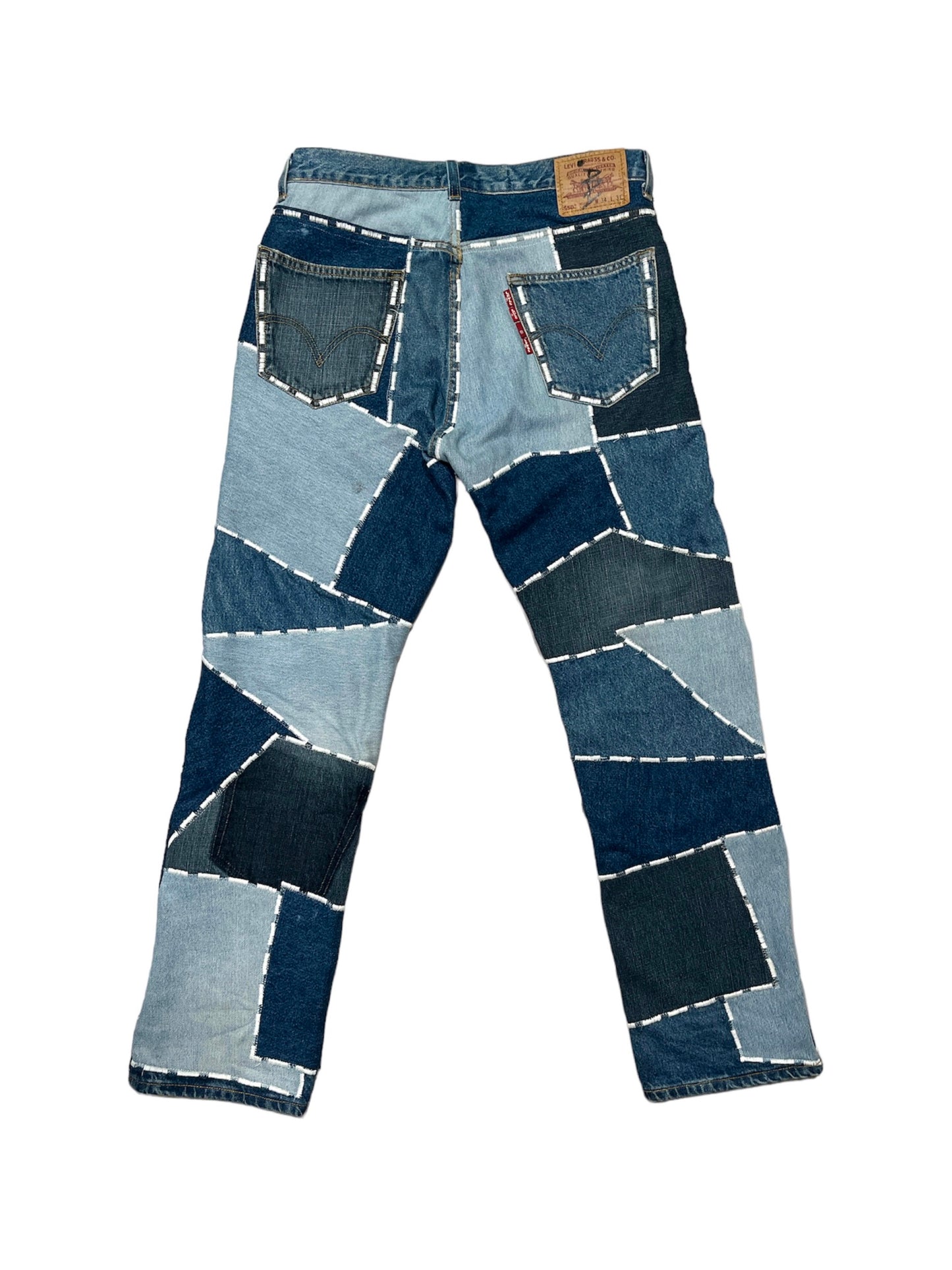 Denim Multi Patch