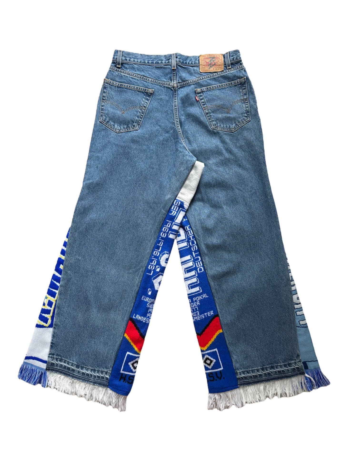 Denim Soccer Scarf