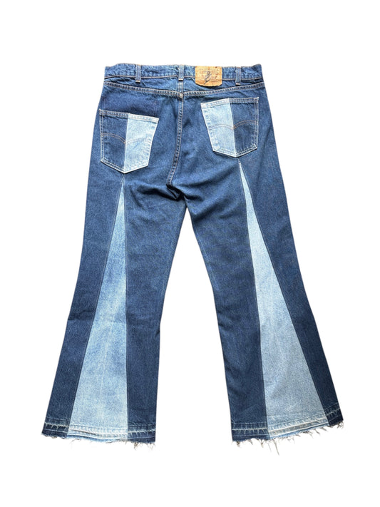 Denim Flare Washing