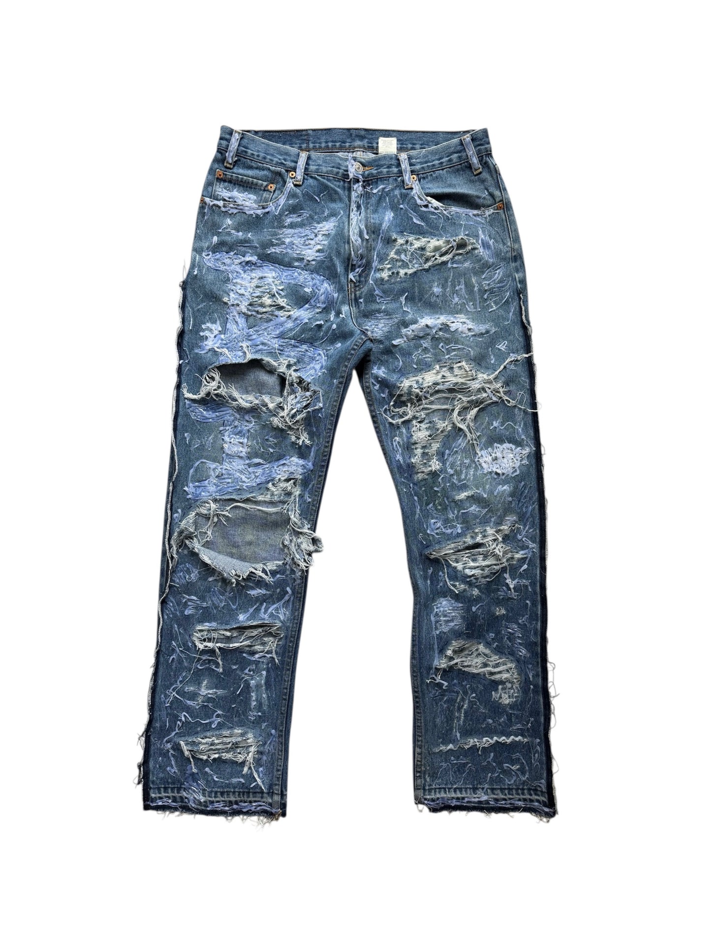 Denim Silicone Destroyed