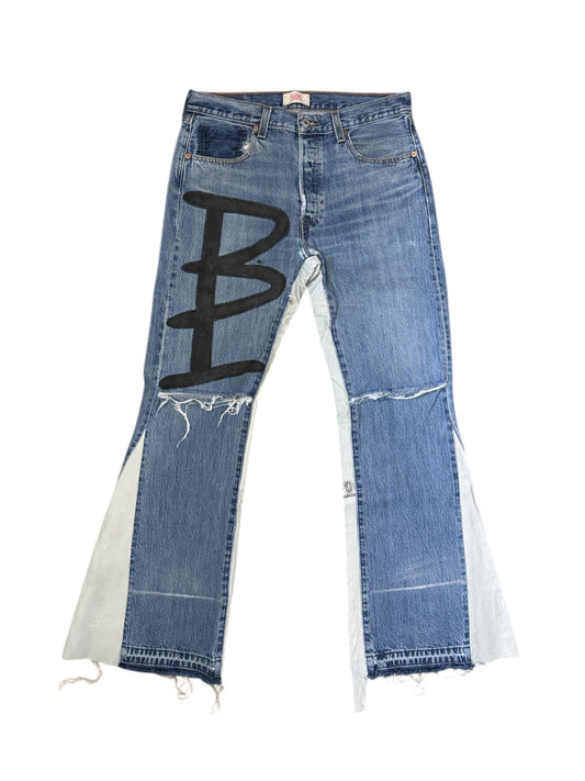 Denim Skin White