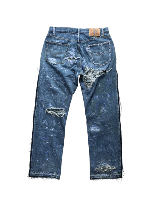 Denim Silicone Destroyed
