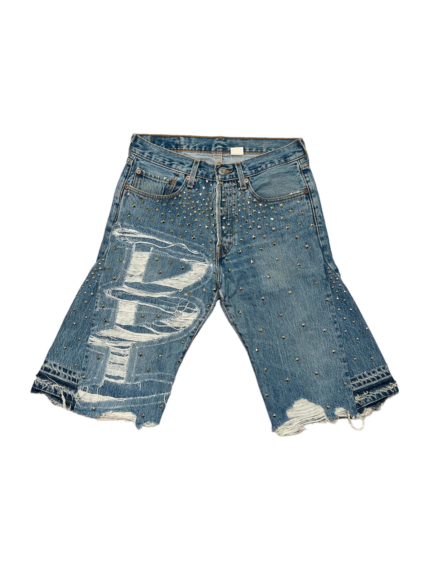 Denim Shorts Studs